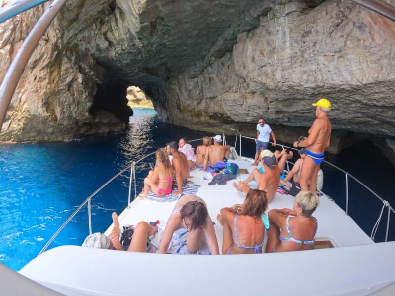 Trapani: Marettimo Island and Sea Caves Boat Tour with Lunch - Practical Details: Meeting Point and Group Size