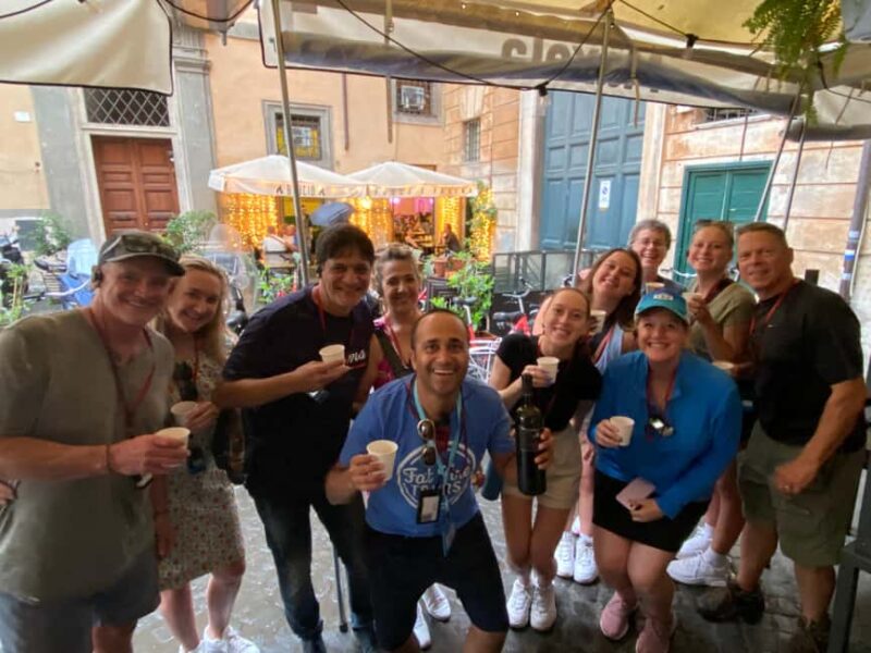 Trastevere by Night: Rome Evening Bike Tour & Wine Tasting - Hidden Streets and Lively Piazzas