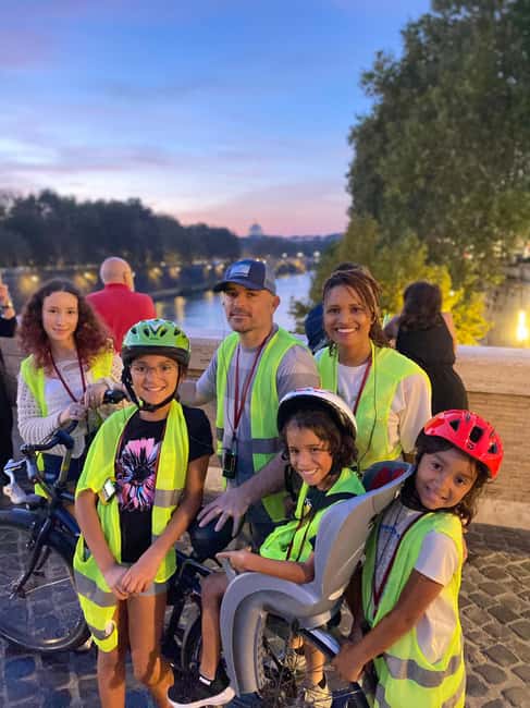Trastevere by Night: Rome Evening Bike Tour & Wine Tasting - Scenic Ride Through Rome’s Glamorous Sights