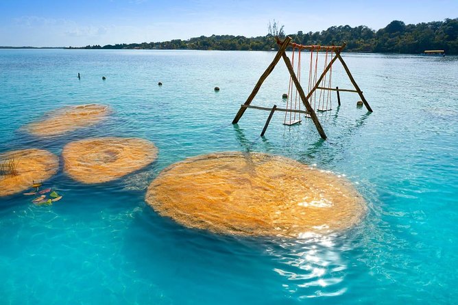 Travel Boat in Pontoon to Bacalar & Cenote Azul from Cancun - Lunch and Optional Expenses