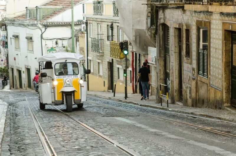 Travel to the Medieval part of Lisbon by Tuk Tuk - Key Points
