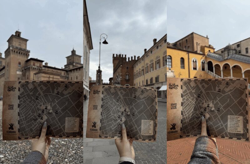 Treasure Hunt 2.0 in Ferrara - A Devil of an Assistant - Navigating the City with a Smartphone and Map