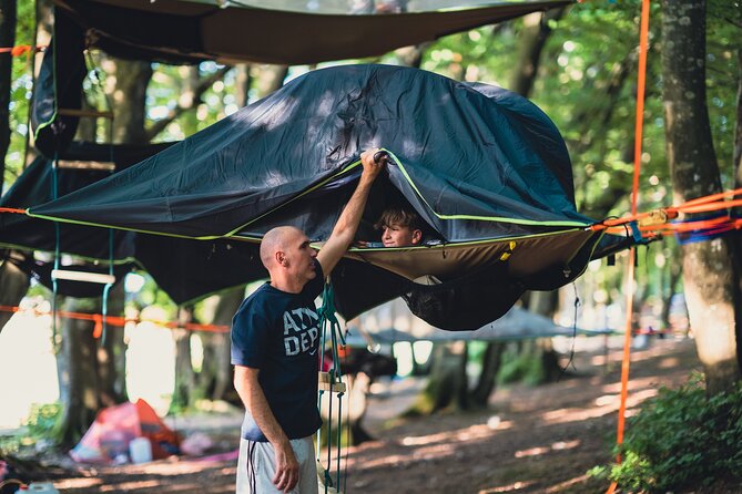 Tree Tents Experience - E-bike Tour - The Unique Sleeping Experience in Tree Tents
