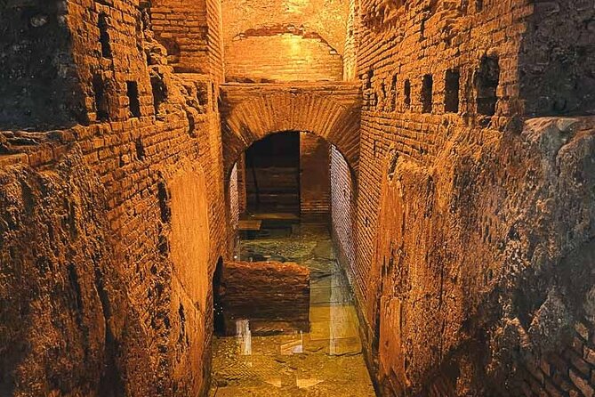 Trevi Fountain Underground Small Group Tour: the full story - The Column of the Immaculate Conception and Local Traditions