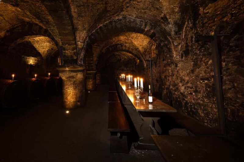 Trier: Candlelight wine tasting in Germany's oldest wine cellar - Discovering Germanys Oldest Wine Cellar in Trier