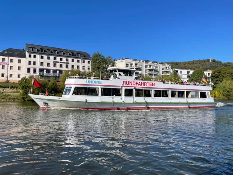Trier: "In the footsteps of the Romans" boat trip, about 2 hours - Exploring Trier’s Roman Heritage from the Water
