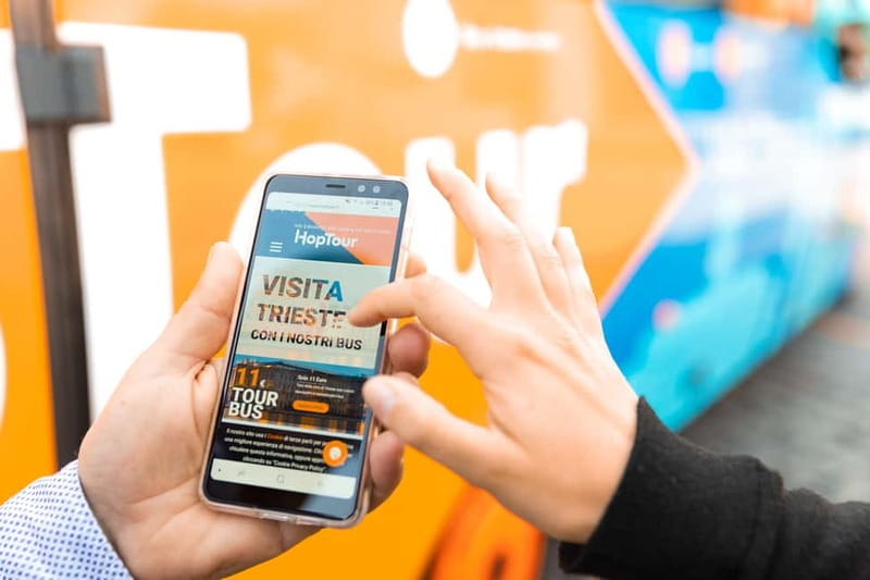 Trieste Bus Tour with Audio Guide - Starting Point at Molo Audace and Route Overview