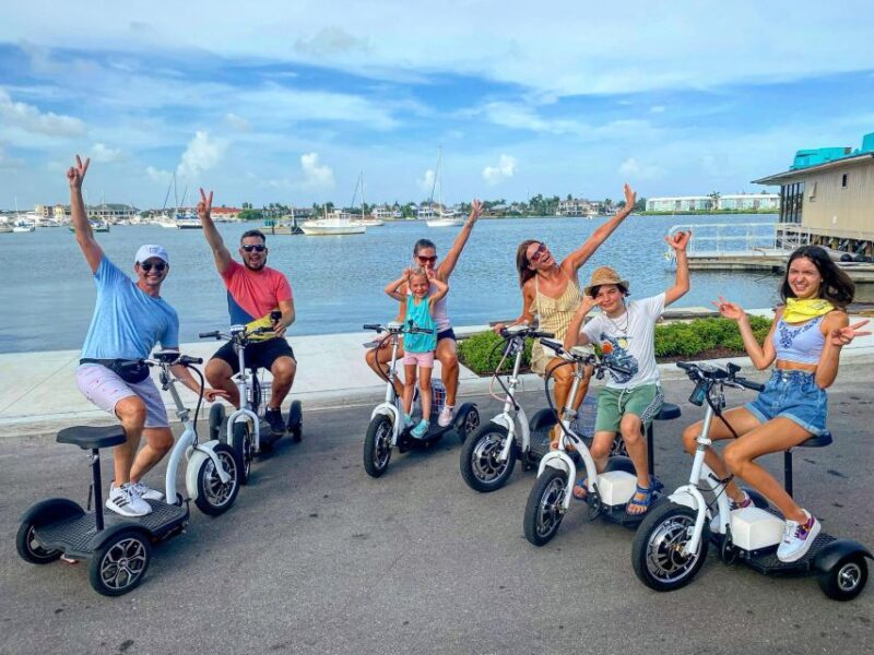Trike Tour of Naples Florida - Fun Activity Downtown Naples - Exploring Crayton Cove and Downtown Naples Streets