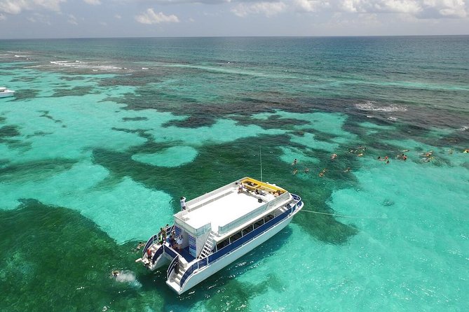 Trip to Isla Mujeres - Catamaran Unlimited Adventure from Playa del Carmen - Cruising Past Key Islands and Landmarks