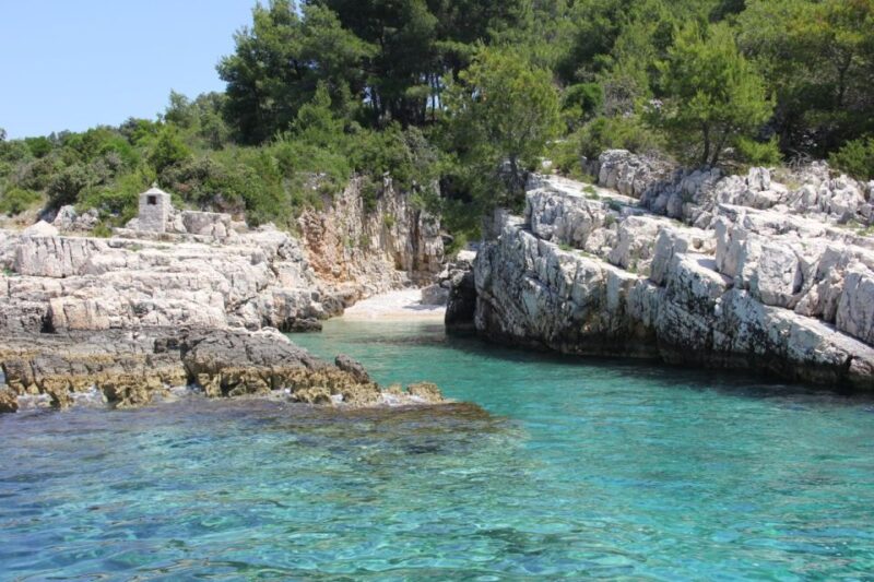 Trogir and Split Private Blue Lagoon & olta 3 Islands Tour - Vela Rina Beaches: Perfect for Relaxing and Swimming