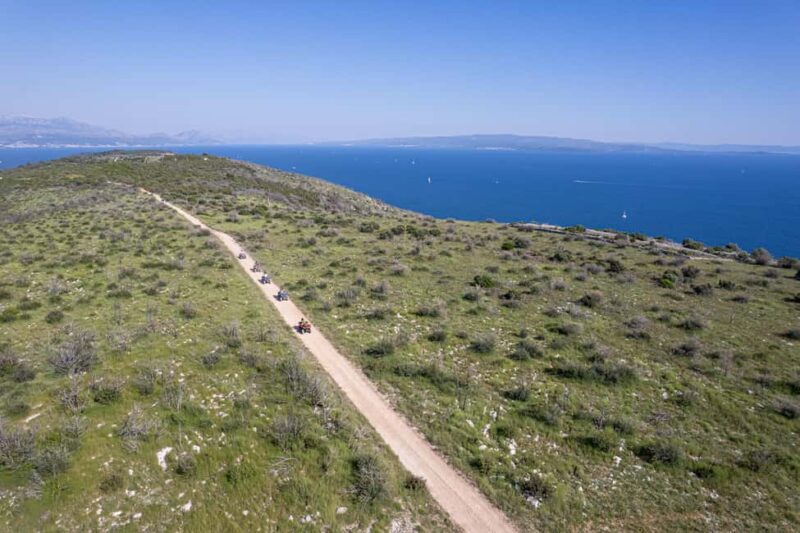 Trogir, edno: iovo Island 100% Off-Road Quad ATV Tour - Starting Point in Edno with Easy Access from Trogir and Split