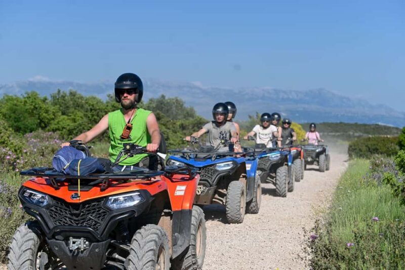 Trogir, edno: iovo Island 100% Off-Road Quad ATV Tour - The Route: From Edno to the Island’s Eastern Point and Hidden Monastery