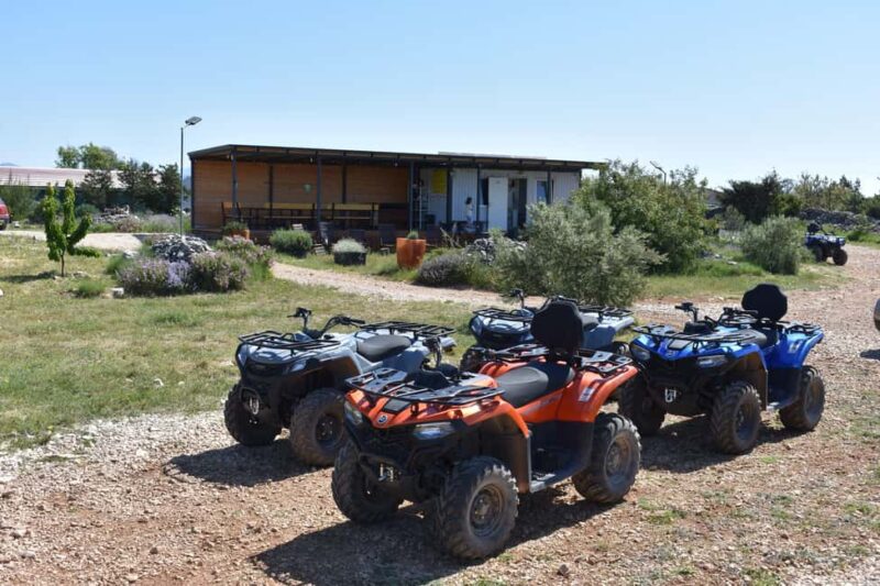 Trogir, edno: iovo Island 100% Off-Road Quad ATV Tour - Trogir, Edno: Iovo Island 100% Off-Road Quad ATV Tour