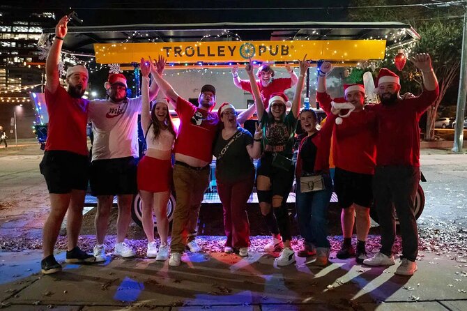 Trolley Pub Holiday Pub Crawl Experience Raleigh - Discover Raleigh’s Festive Spirit with the Trolley Pub Holiday Pub Crawl