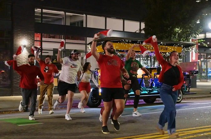 Trolley Pub Holiday Pub Crawl Experience Raleigh - Logistics and Group Size