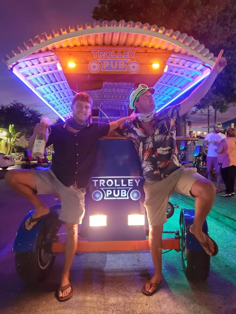 Trolley Pub Party Bike through St. Pete with Bar+Mural Stops - Important Rules and Safety Tips
