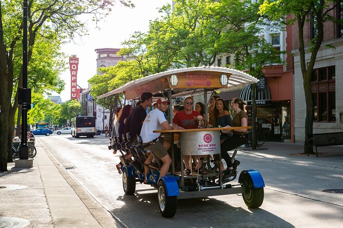 Trolley Pub Public Tour - Exploring Madisons Downtown Hotspots on the Trolley Pub