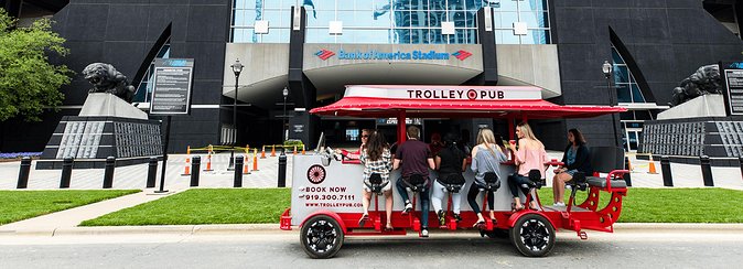 Trolley Pub Tour of Charlotte - Drinks on Board: Bring Your Own Bottle and Sip While Pedaling