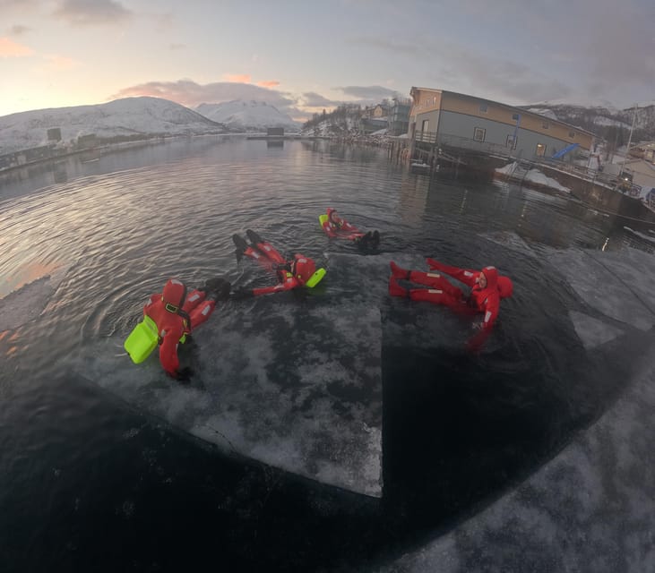 Tromsø: Arctic Fjord Floating in Survival Suit - Tromsø: Arctic Fjord Floating in Survival Suit – A Unique Arctic Experience for Adventurers