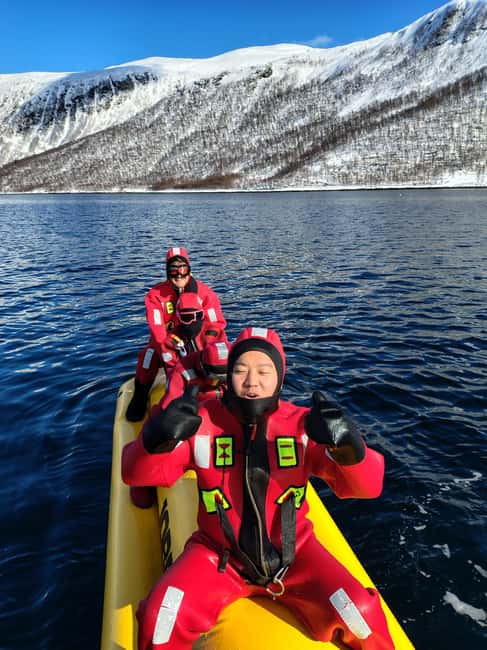Tromsø: Banana Tube Ride with Arctic Floating - The Guides: Expertise and Friendly Service