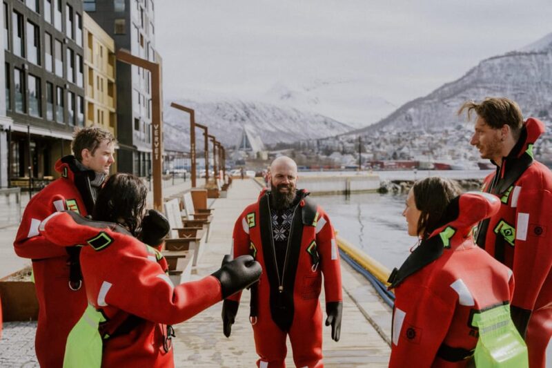 Tromsø city center Urban Floating experience - What to Wear and Prepare for Cold Weather