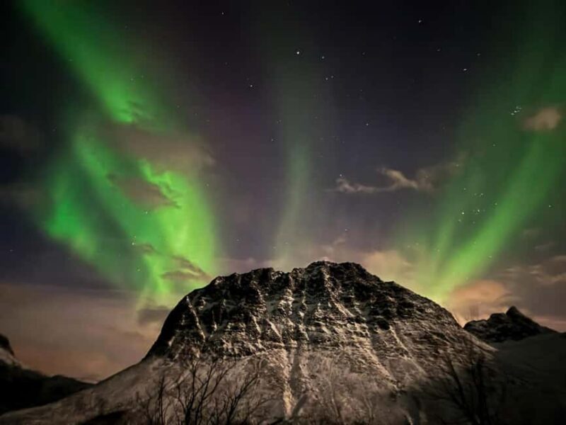 Tromsø: Full Night Magic of the Northern Lights - Route and Stops Based on Weather Forecasts