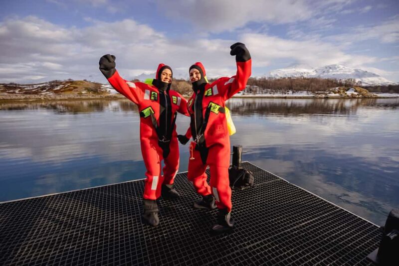 Tromsø: Lyngen Alps Floating Experience with Lunch - The floating experience in Arctic waters