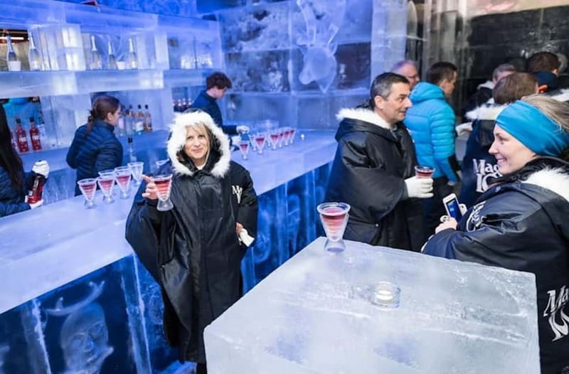 Tromsø: Magic Ice Bar Entrance and Welcome Drink - The Magic Ice Bar and Gallery in Tromsø: What’s Included