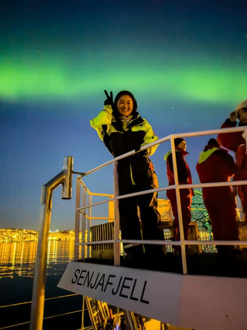 Tromsø: Nocturnal cod fishing with meal. - Key Points