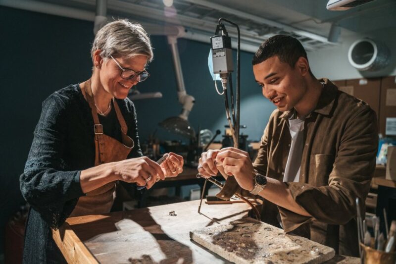 Tromsoe: Make your own silver ring in a goldsmith workshop - Key Points