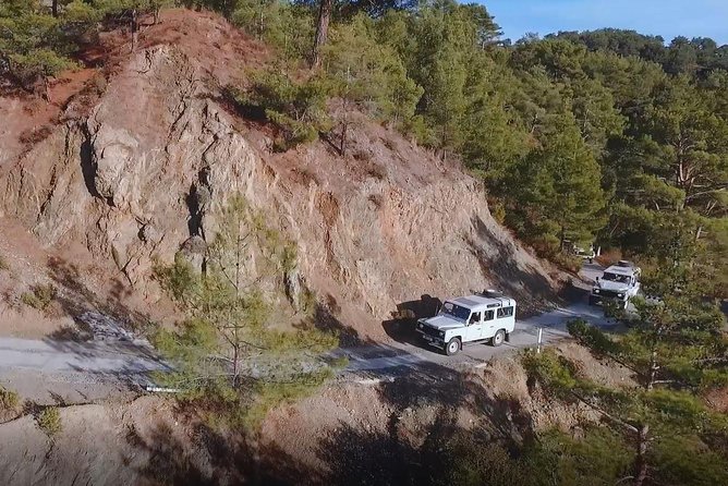 Troodos Mountains 4x4 Tour with Meze Lunch from Larnaca - Key Points