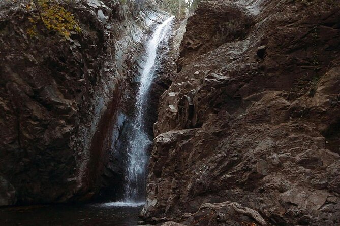Troodos Mountains 4x4 Tour with Meze Lunch from Limassol - The Waterfall with Ice-Cold Spring Water