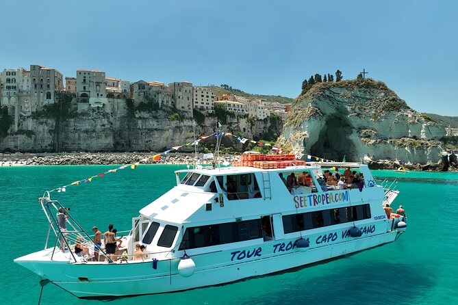 Tropea and Capo Vaticano Boat Tour with Aperitif and Snorkelling - Discover the Costa degli Dei with a Tropea and Capo Vaticano Boat Tour