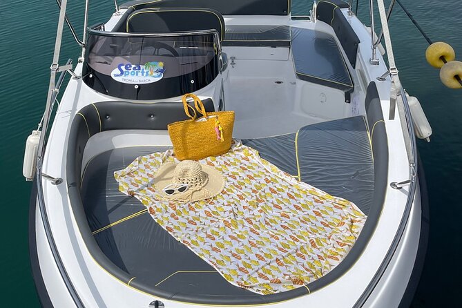 Tropea: Rent a New Marinello Boat. 4 Unforgettable hours, 5 seats - Experience the Coast of the Gods with a Self-Drive Marinello Boat in Tropea