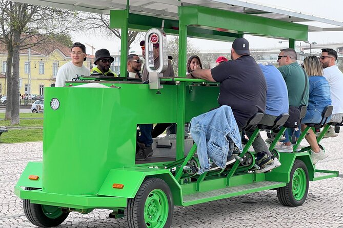Tropical BeerBike in Tejo River Lisbon - Exciting BeerBike Tour with Unmatched Views of Lisbon’s Tejo River