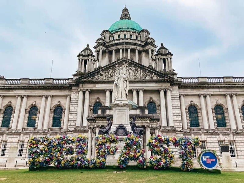 Troubles Tour Belfast: Walls & Bridges Guided Walking Tour - Visiting the Irish and British Sides