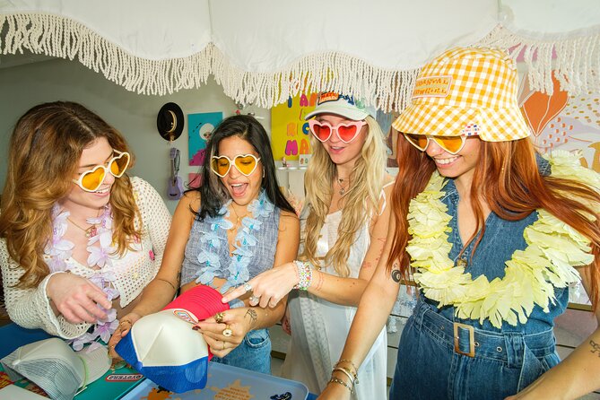 Trucker Hat Pop-Up Experience in Savannah - A Mobile Cart Bash for Creative Celebrations in Savannah