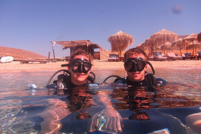 Try a DIVE, discover scuba diving in Mykonos - The Equipment and Underwater Photos Included