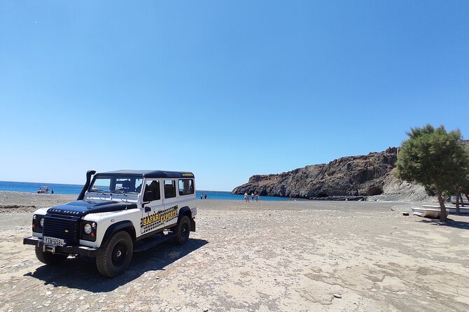 Trypiti beach and gorge Jeep Safari - Discovering the Charm of Agii Deka Village