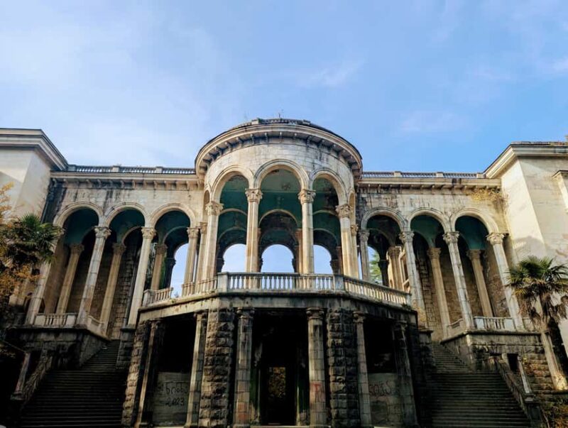 Tskaltubo: Abandoned Hotels tour, Tetra Cave & Wine tasting - Starting Point and Logistics in Kutaisi