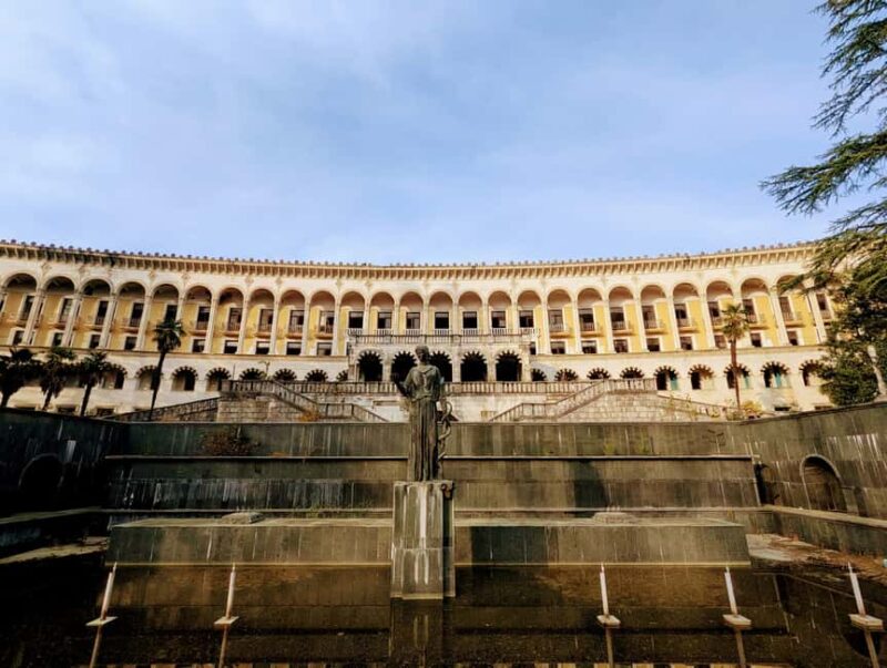 Tskaltubo: Abandoned Hotels tour, Tetra Cave & Wine tasting - The Healing Powers of Tskaltubo’s Mineral Springs