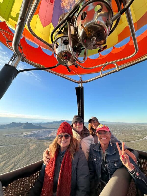 Tucson: Hot Air Balloon Ride with Champagne Toast - Soar Over Tucson in a Hot Air Balloon with Champagne Celebration