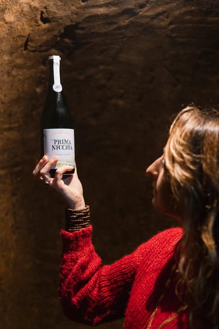 Tufaio Winery: winery tour and tasting with the producer - Exploring the Underground Cave in Volcanic Soil