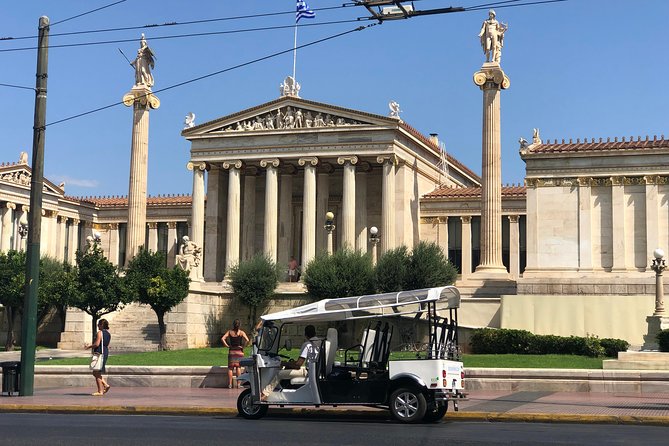 Tuk Tuk Athens Complete City Center Tour - 100% Electric (3 hour) - From the Greek Parliament to Lycabettus Hill