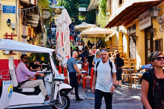 Tuk Tuk Athens Complete City Center Tour - 100% Electric (3 hour) - Physical Requirements and Accessibility