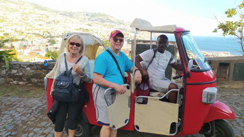 Tuk Tuk Funchal CR7 - Madeira Island - Discover the Heart of Funchal with the CR7 Tuk Tuk Tour