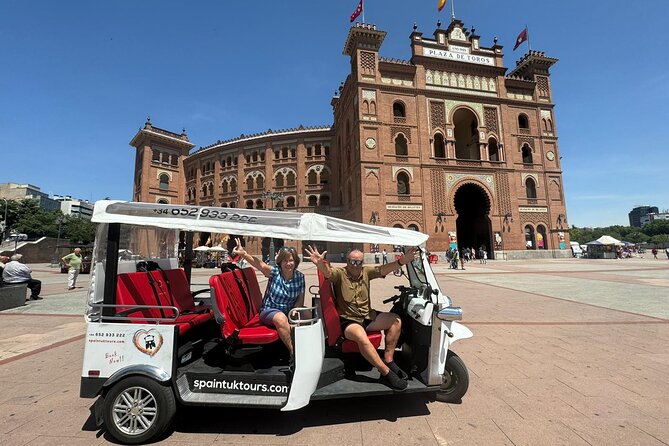 Tuk tuk guided tour in Madrid 3 hours - Introduction to Madrid’s Electric Tuk Tuk Experience