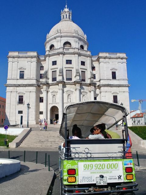 Tuk Tuk Lisbon: 3H00 Lisbon Charms - From the Old Town to the Belém Coast