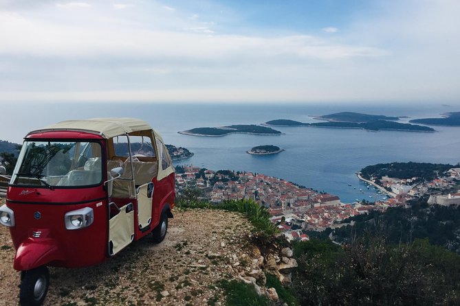Tuk Tuk Sightseeing Tour of Hvar - The Charm of the Tuk Tuk Vehicle