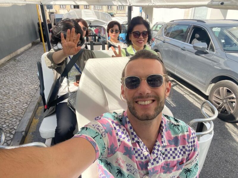 Tuktuk tour in lisbon - viewpoints - street art - churches - Exciting Tuktuk Tour in Lisbon for Up to Two People at $127